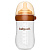 Бутылочка для кормления из стекла BabyWell BW18012 коричневый